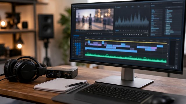 Software walkthrough localization and caption editing workspace