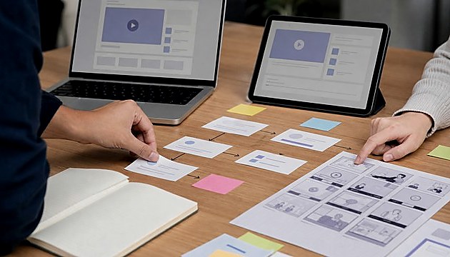 Video content distribution plan across YouTube website sales and training channels