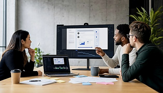 Product video planning session for a reusable content library